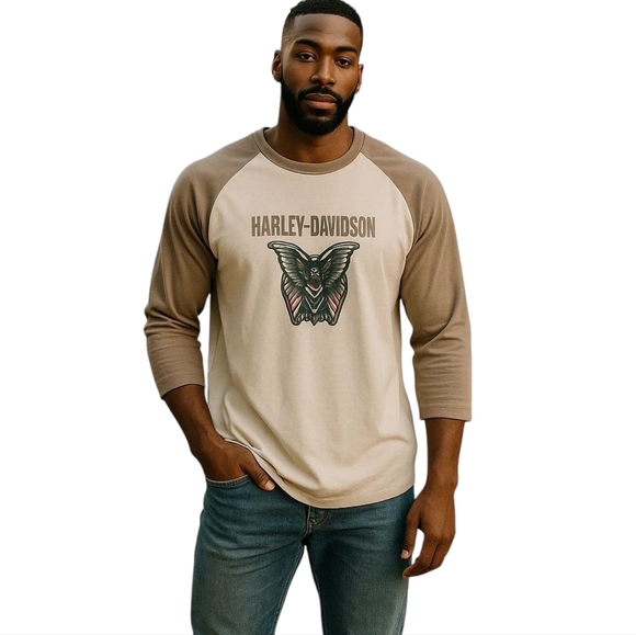 HARLEY-DAVIDSON Vintage 2002 Long sleeve Mens tee. Size 2xl - Picture 1 of 7